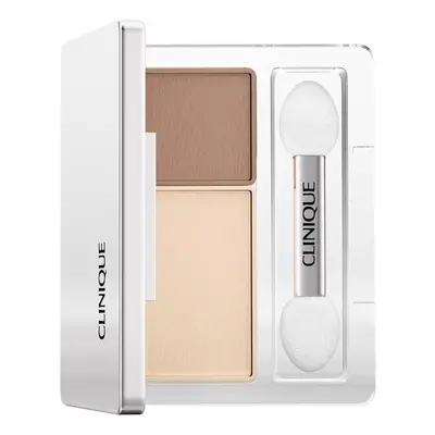 Clinique All About Shadow Duo Cienie do powiek 2,2 g 4 - IVORY BISQUE/ BRONZE SATIN