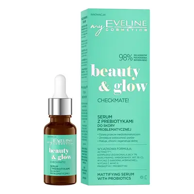 Eveline Cosmetics Beauty & Glow Serum z prebiotykami do skóry problematycznej Serum nawilżające 