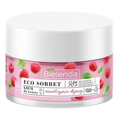 Bielenda ECO SORBET Malina - krem - nawilżająco-kojący Kremy do twarzy 50 ml