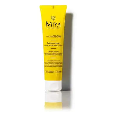 Miya Cosmetics MIYA moreGLOW Peeling-maska enzymatyczna z wit. C, 60 ml Maseczki nawilżające