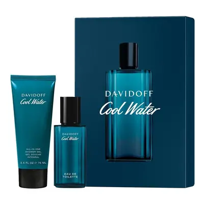 Davidoff Cool Water Eau de Toilette 40ml + All-In-One Duschgel 75ml Żele pod prysznic 1 ct Męski