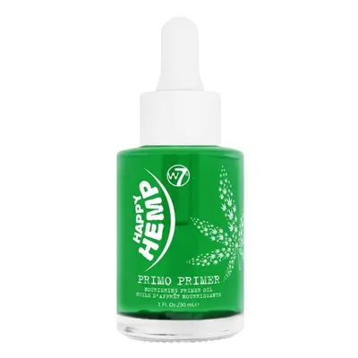 W7 HAPPY HEMP Primo Primer Oil OLEJKOWA BAZA POD MAKIJAŻ nawilżająca Bazy pod makijaż i primery 