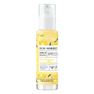 Bielenda ECO SORBET Ananas - serum booster - nawilżająco-rozświetlające Serum nawilżające 30 ml