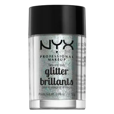 NYX Professional Makeup Pride Makeup Face & Body Glitter Cienie do powiek 2,5 g ICE