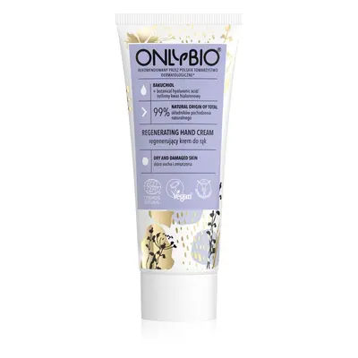 OnlyBio Bakuchiol&Skwalan Regenerujący krem do rąk Bakuchiol TUBA 75 ml OnlyBio Dłonie i stopy