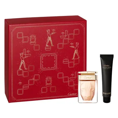 Cartier La Panthère Gift Set: 50 ml Eau de Parfum and 40 ml Hand Cream Zestawy perfum 1 ct Damsk