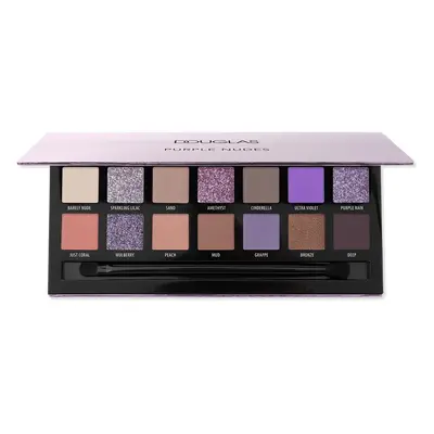 Douglas Collection Make-Up Purple Nudes Eyeshadow Palette Paletki cieni i zestawy kosmetyków 17,