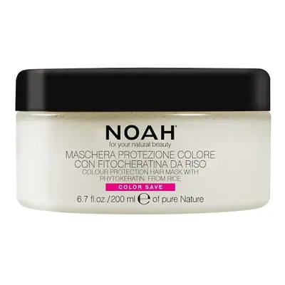 Noah COLOR PROTECTION HAIR MASK WITH FITOKERATIN FROM RICE Maseczki nawilżające 200 ml