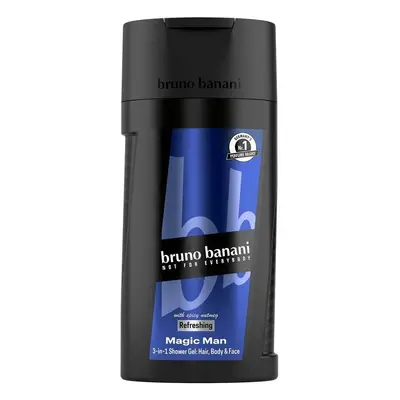 Bruno banani Magic Man żel pod prysznic dla mężczyzn Kąpiel 250 ml Męskie