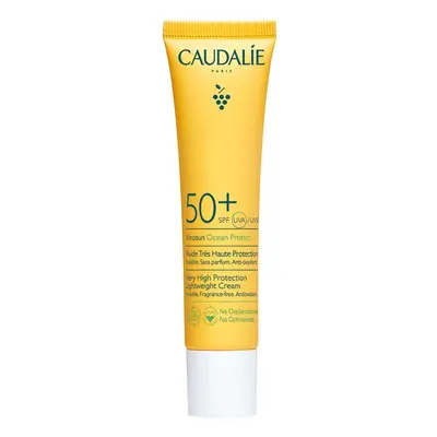 Caudalie Soleil Divin Vinosun Fluid Bardzo wysoka ochrona SPF 50 Ochrona przeciwsłoneczna 40 ml