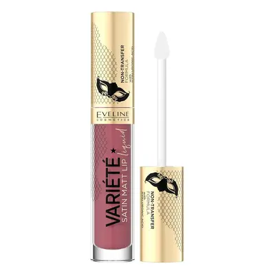 Eveline Cosmetics Variété Satin Matt Lip Liquid Pomadka w płynie Szminki 4,5 ml 3