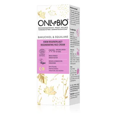 OnlyBio Bakuchiol&Skwalan Krem ujędrniający 50 ml OnlyBio Kremy do twarzy