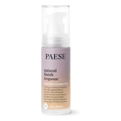 Paese Paese Nanorevit Natural Finish Longwear Everyday Foundation Podkłady 30 ml 3 - SAND