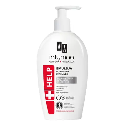 AA COSMETICS Intymna Ochrona&Pielęgnacja emulsja do higieny intymnej Help 300 ml Higiena intymna