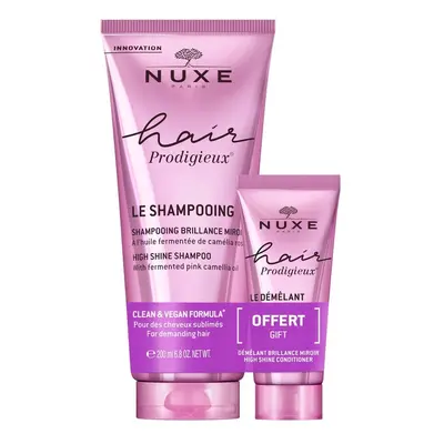 NUXE Shine Shampoo i Hair Prodigieux® Shine Conditioner Zestawy do pielęgnacji włosów 1 ct