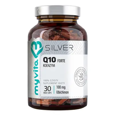 MyVita Silver Koenzym Q10 FORTE 100mg, organiczny ubichinon Minerały 1 ct