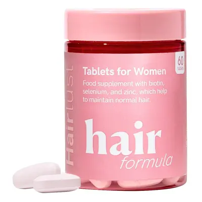 Hairlust Hair Formula Tablets for Women Witaminy dla włosów 82 g Damski