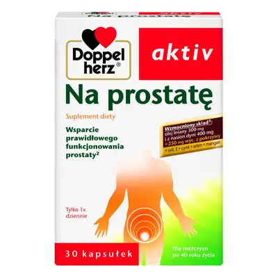 Doppelherz DH aktiv Na prostatę kaps. 30 szt Witaminy 1 ct