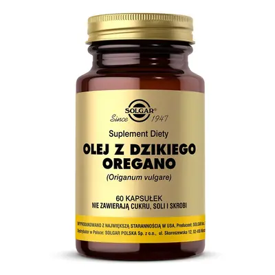 Solgar Olej z dzikiego oregano Witaminy 1 ct