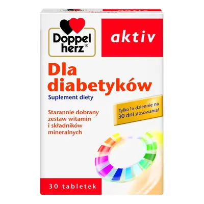 Doppelherz DH aktiv Dla Diabetyków tabl. 30 szt Witaminy 1 ct