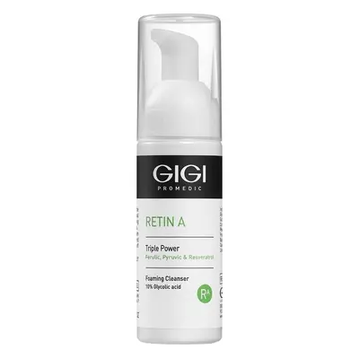 GIGI RETIN A FOAMING CLEANSER 10% GLYCOLIC ACID Pianki do twarzy 120 ml