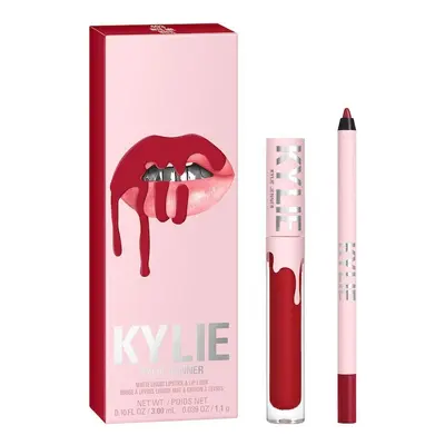 KYLIE COSMETICS Kylie Cosmetics Matte Lip Kit Zestawy do makijażu ust 4,25 g 403 – Bite Me