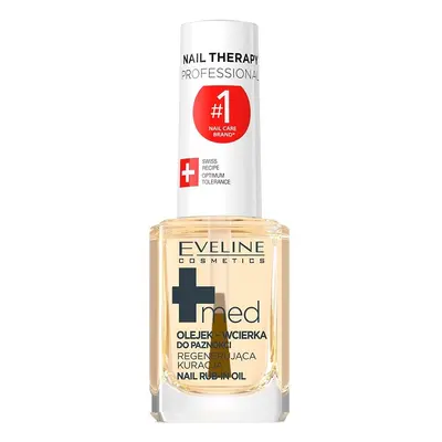 Eveline Cosmetics Nail Therapy Professional Med+ Olejek – wcierka do paznokci Lakiery do paznokc