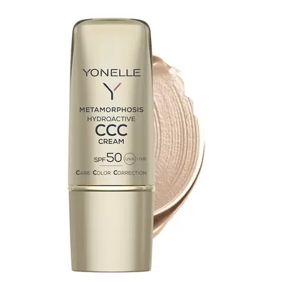 YONELLE METAMORPHOSIS Hydroaktywny Krem CCC SPF 50 Kremy BB i CC 30 ml 3 - OPALONY