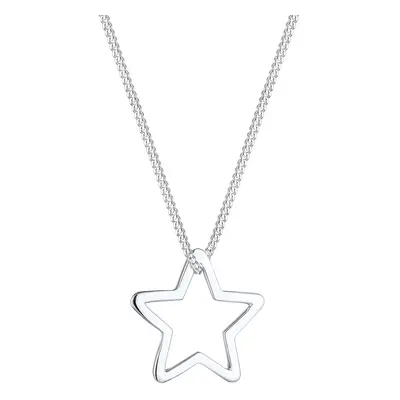 Elli Damski wisiorek gwiazda filigranowa ze srebra próby 925 Sterling Silver Naszyjniki 1 ct