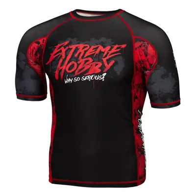 Koszulka Męska na siłownię rashguard MMA EXTREME HOBBY WHY SO SERIOUS