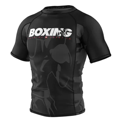 Koszulka Męska na siłownię rashguard MMA EXTREME HOBBY BOLD BOXING