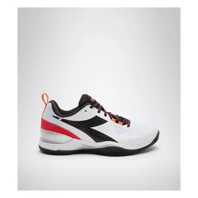 Buty do tenisa męskie Diadora BLUSHIELD TORNEO CLAY white/black/red