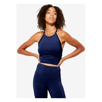 Stanik sportowy Decathlon crop