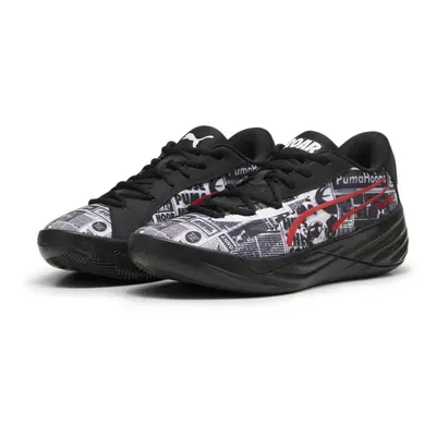 Buty do koszykówki All-Pro NITRO™ Media Day PUMA Black White For All Time Red