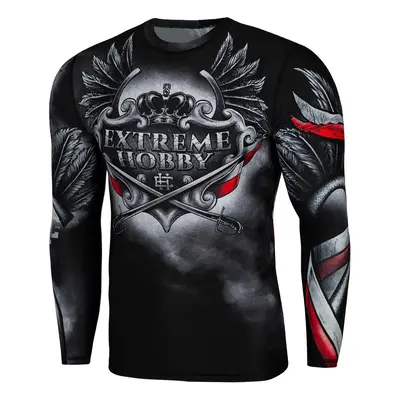 Koszulka sportowa męska Rashguard do MMA EXTREME HOBBY HUSSAR