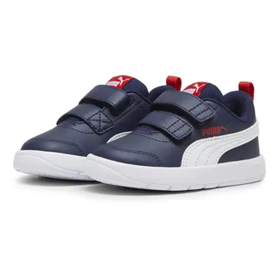 Sneakersy dla małych dzieci Courtflex V3 PUMA Navy White Red Blue