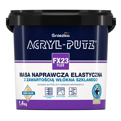 Gładż szpachlowa Śnieżka Acryl Putz Flex 1,4kg