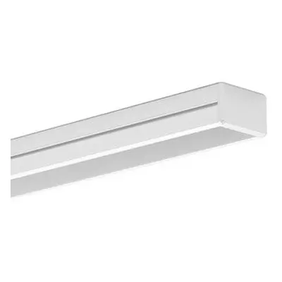 Zestaw profil aluminiowy szeroki natynkowy do taśm LED 8-10mm lakierowany biały 2m 12x19mm