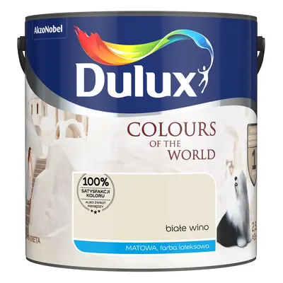 Farba Dulux Kolory Świata białe wino 2,5l