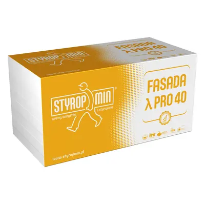 Styropian Styropmin Fasada Pro 40 2 cm EPS 0.040 W/(mK) 15 m2