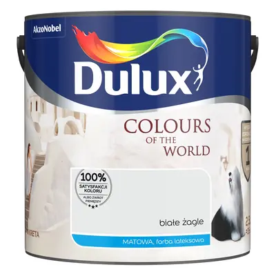 Farba Dulux Kolory Świata białe żagle 2,5l