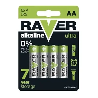 Bateria Raver LR6 (AA) 1,5V 4szt