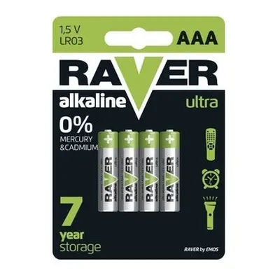 Bateria Raver LR03 (AAA) 1,5V 4szt