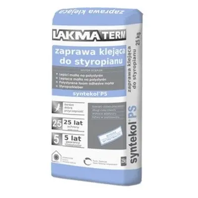 Zaprawa klejąca do styropianu Lakma Syntekol PS 25 kg