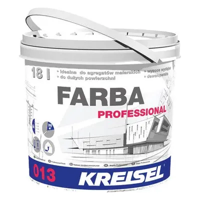 Kreisel Professional farba obiektowa biała 18L