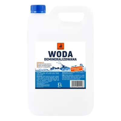 Woda demineralizowana Dragon 5l