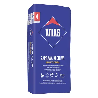 Zaprawa klejowa uelastyczniona Atlas 22.5 kg