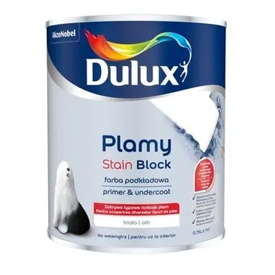 Farba podkładowa Dulux Plamy biała 0,75l