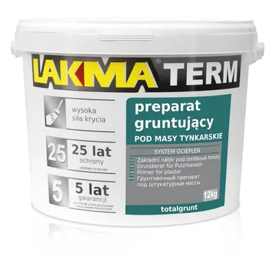 Grunt pod tynk Lakma Totalgrunt baza P1 12kg