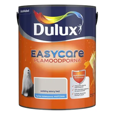 Farba Dulux EasyCare solidny szary beż 5l